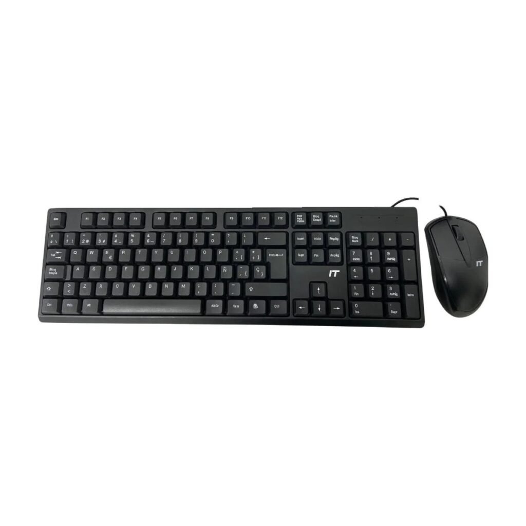 TECLADO Y MOUSE ITVISIOU QS-501 - USB - ESPAÑOL