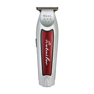 Wahl Rasuradora Professional Cordless Detailer Li – Plateada y Rojo – 8171-008