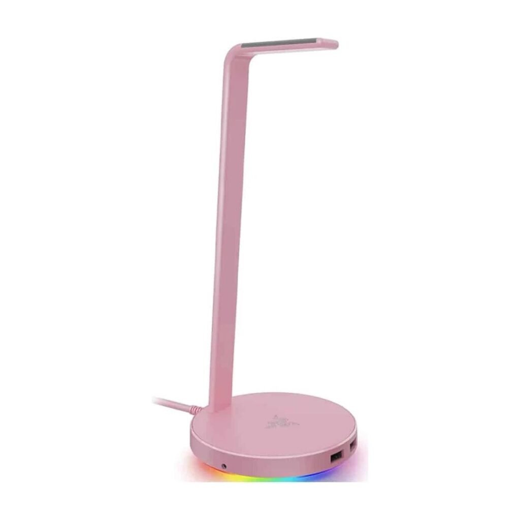 Soporte para Headset Razer Base Station V2 – Chroma – QUARTZ