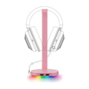 Soporte para Headset Razer Base Station V2 – Chroma – QUARTZ