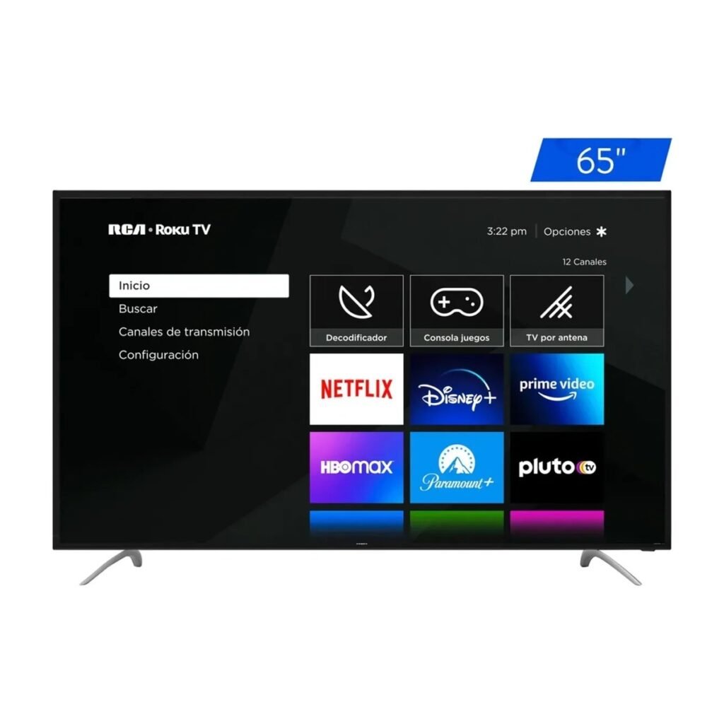 PANTALLA RCA 65″ LED SMART ROKU TV