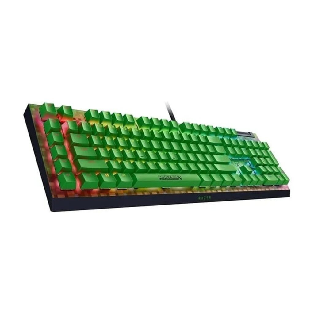 TECLADO GAMING RAZER BLACKWIDOW X V4 - MINECRAFT EDITION