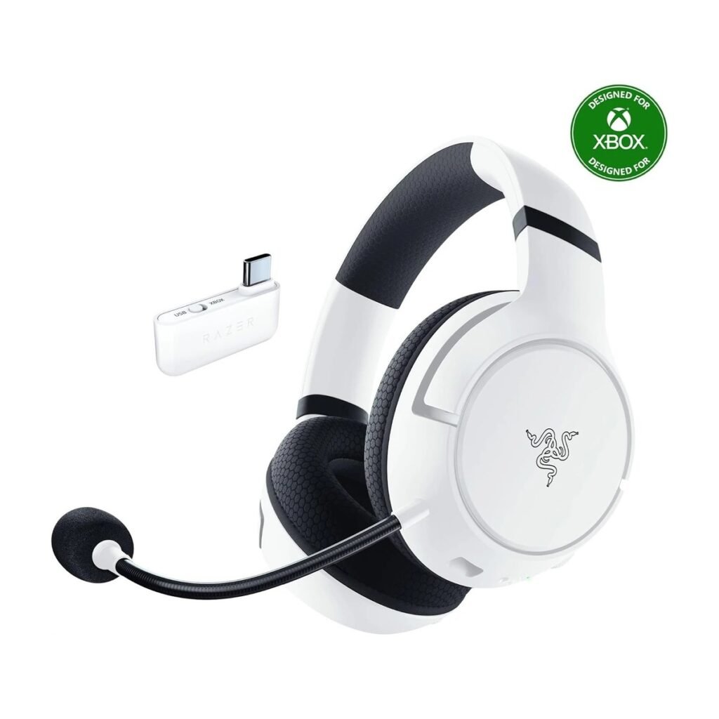 HEADSET RAZER KAIRA HYPERSPEED – LICENCIA XBOX – BLANCO