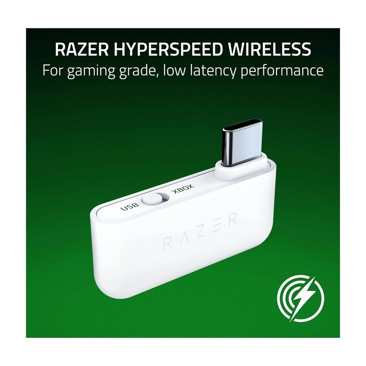 HEADSET RAZER KAIRA HYPERSPEED – LICENCIA XBOX – BLANCO