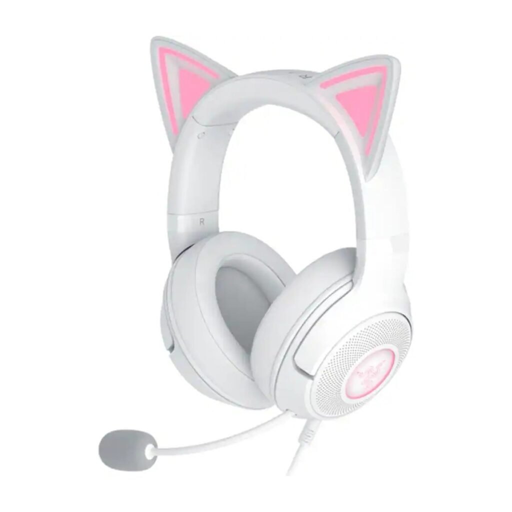 HEADSET RAZER KRAKEN KITTY V2 – BLANCO