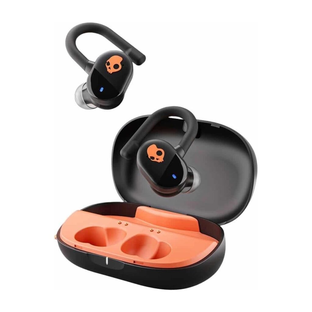 AUDIFONOS SKULLCANDY PUSH PLAY ACTIVE – BLUETOOTH – NEGRO-NARANJA