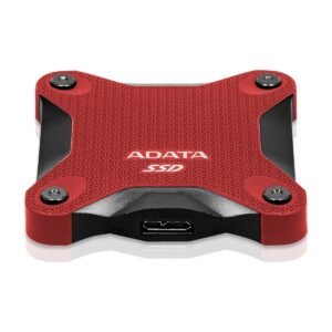 DISCO SSD EXTERNO ADATA SD620 ANTIGOLPES - 2TB - ROJO - 550 MB/s