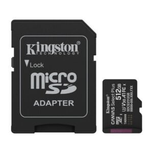 MEMORIA MICROSD KINGSTON CANVAS SELECT PLUS A1 – 512GB