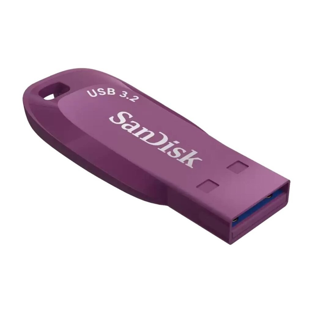 MEMORIA USB SANDISK ULTRA SHIFT – USB 3.2 – 32GB – ORQUIDEA – 100 MB/s
