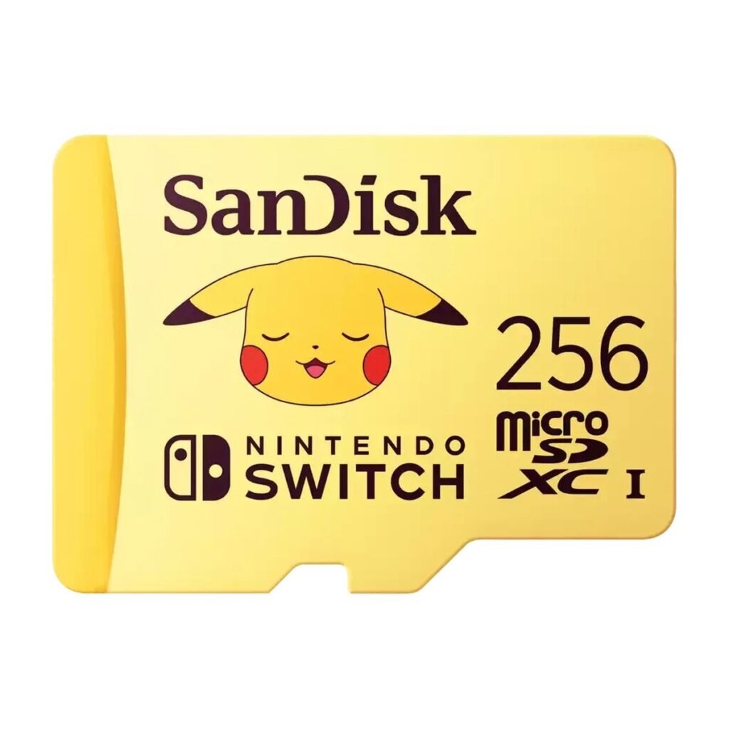 Memoria MicroSD Sandisk 256GB Para Nintendo Switch – POKEMON
