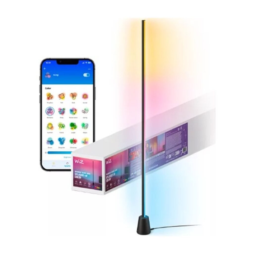Wiz Lampara de pie gradient – WIFI control – Segmentos Multicolores