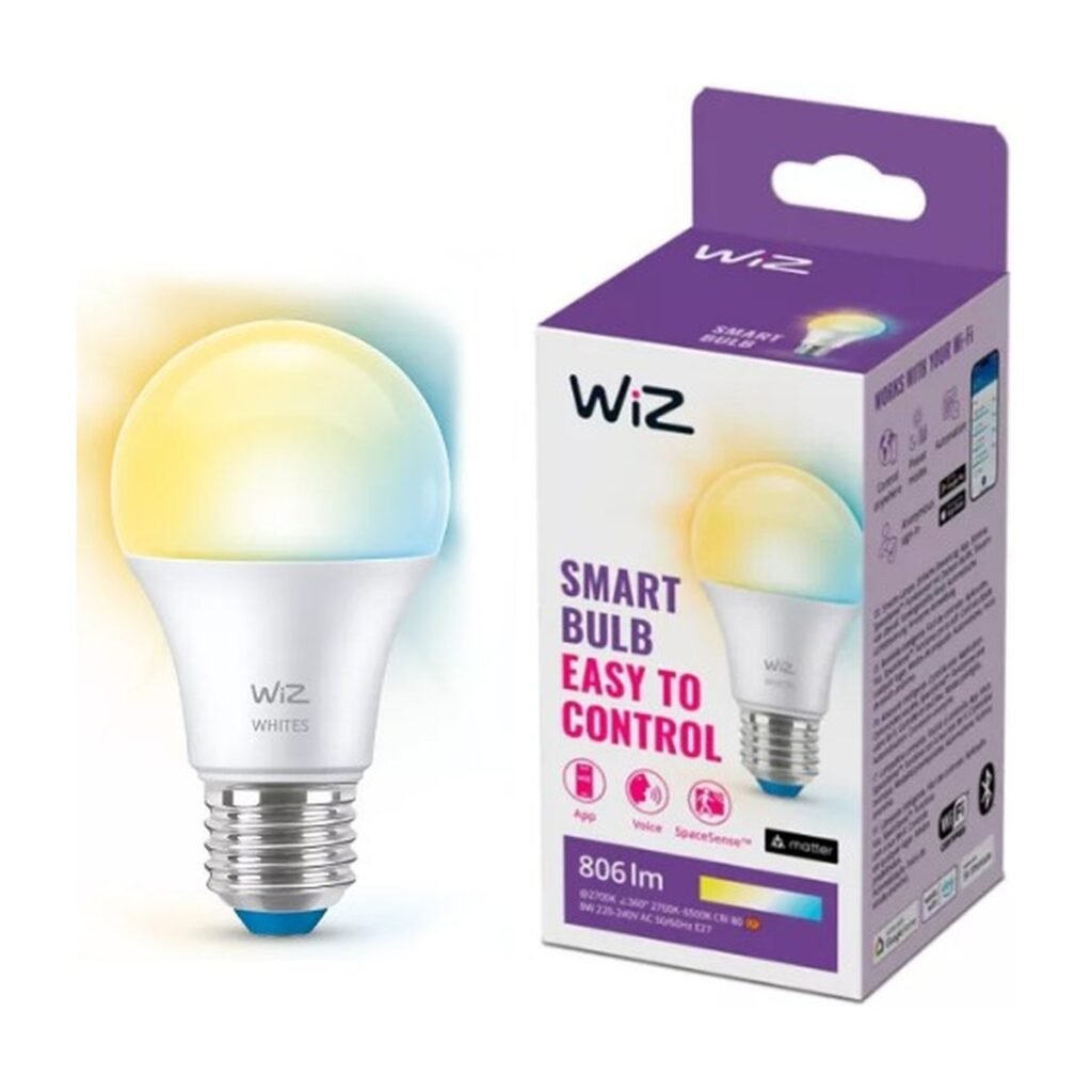 Wiz Bombillo Inteligente Luz blanca – 60w – WiFI