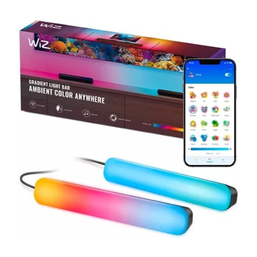 Wiz Barra de Luz gradient Ambient Color – Voice Control – Wifi