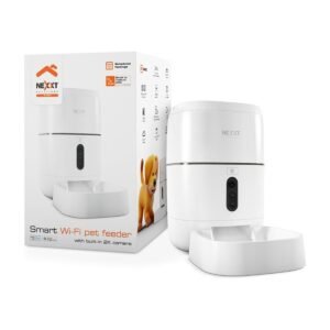 Nexxt Home Dispensador de Alimento para mascota Wifi con camara 2k v2 – NHA-P610
