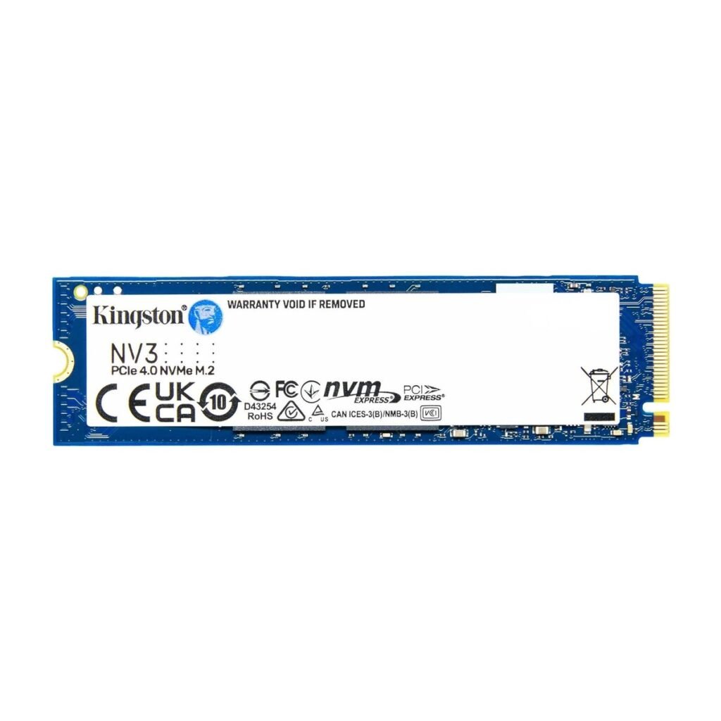 SSD M.2 Kingston NV3 NVMe PCie – 500GB – 5000/3000 MB/s