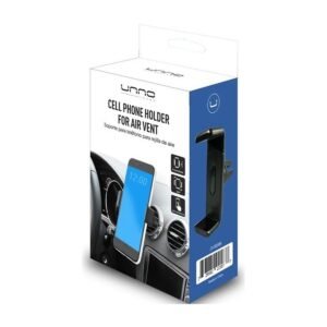 Soporte de celular UNNO para carro – para rejilla de aire – CH3001BK