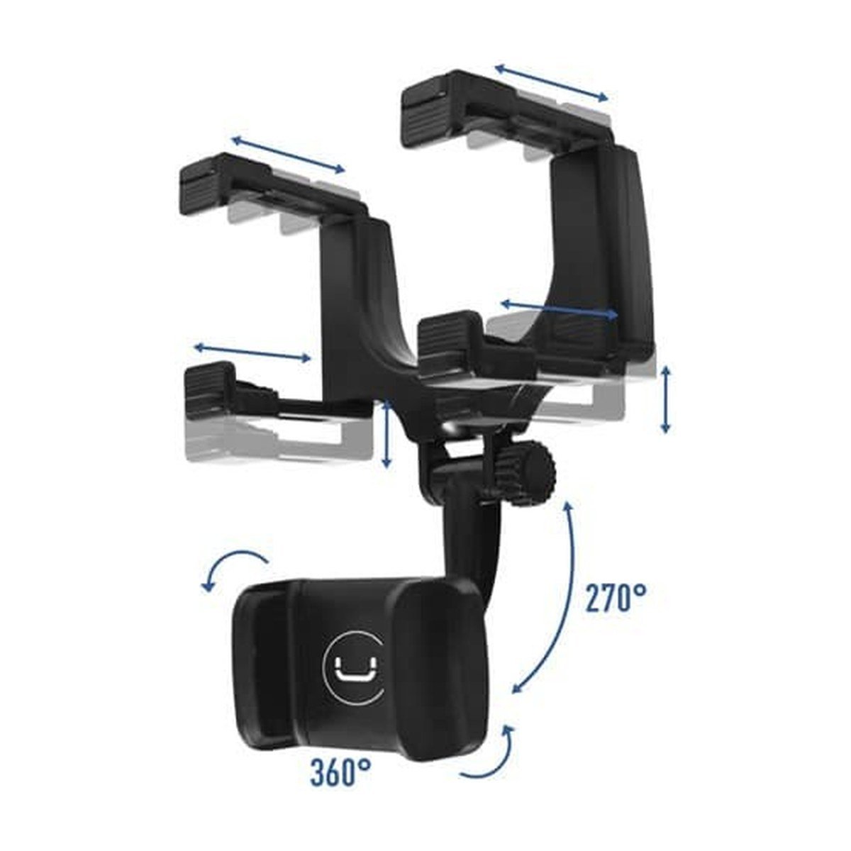 Soporte de celular UNNO para retrovisor de carro – CH3008BK