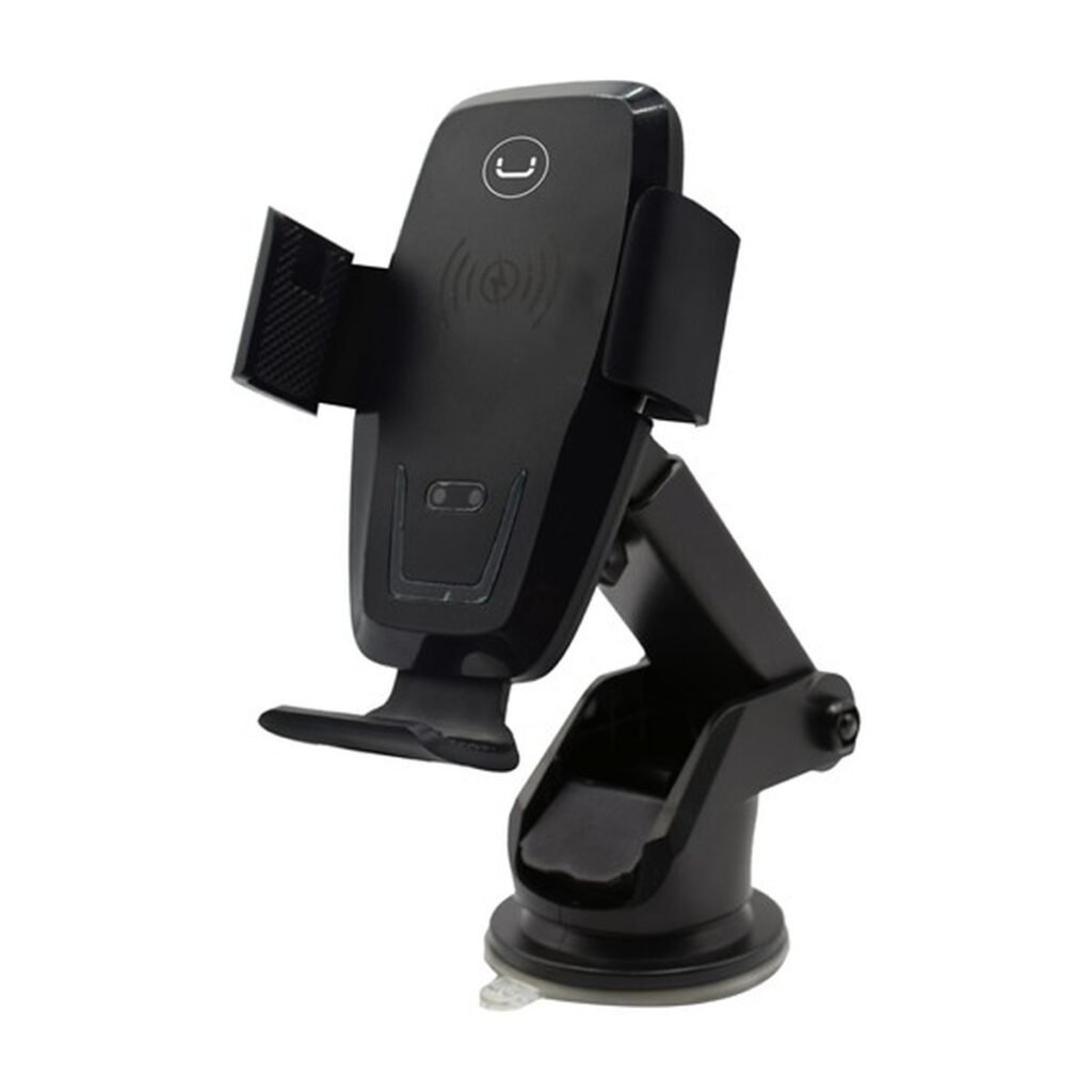 Soporte de celular Extensible UNNO TEKNO para carro con Cargador Inalámbrico – CH3010BK