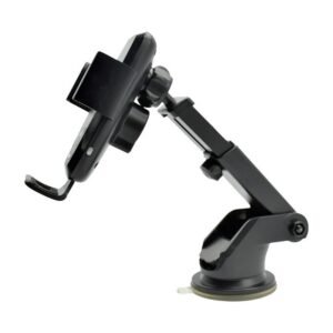 Soporte de celular Extensible UNNO TEKNO para carro con Cargador Inalámbrico – CH3010BK