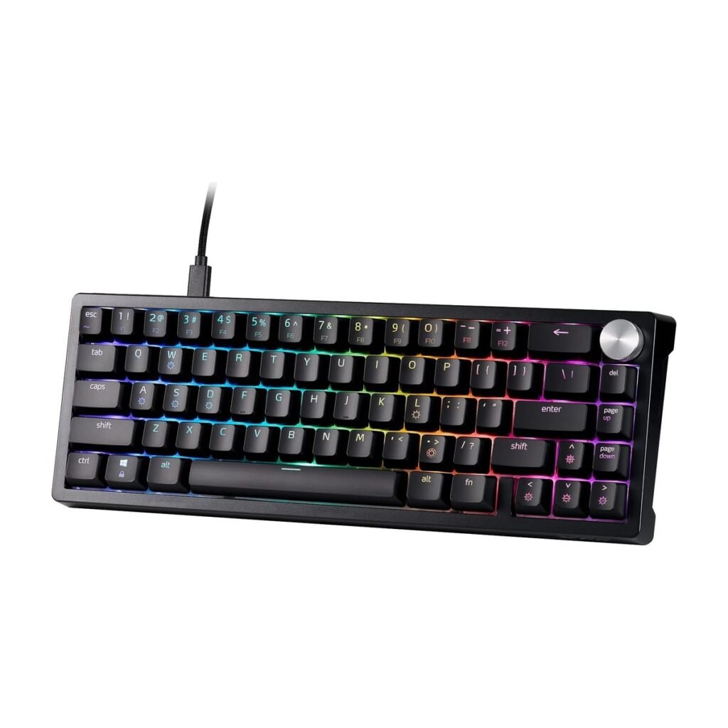 TECLADO GAMING XPG SORCERER MINI RGB-NEGRO
