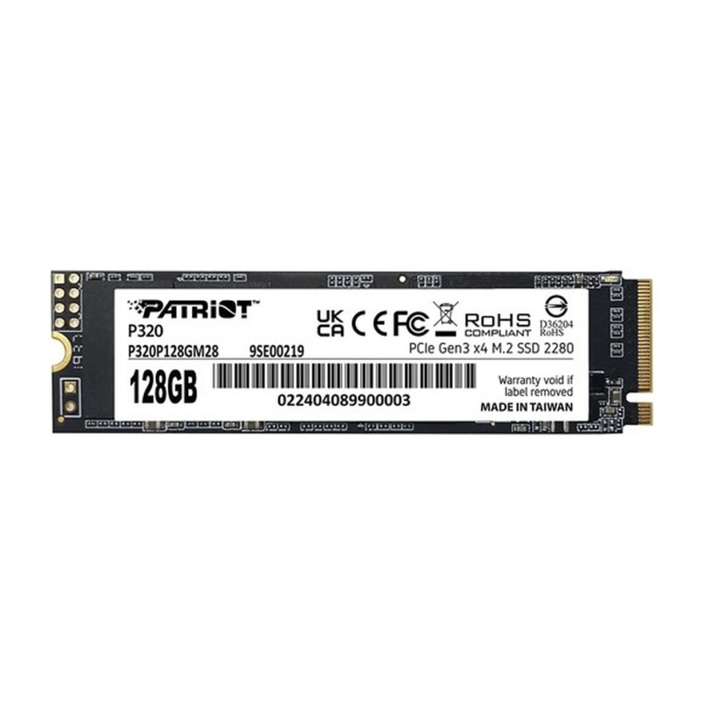 Patriot P320 128 gb M.2 PCIe Gen3 x4 – P320P128GM28