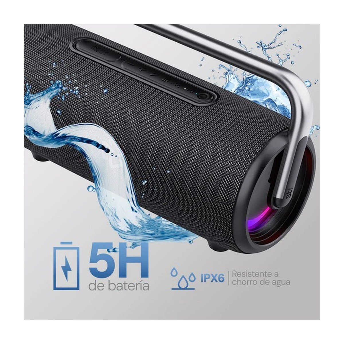 PARLANTE STF BOOST POWER MAX – 110W – TWS – RGB