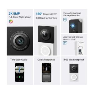TIMBRE INTELIGENTE TP-LINK TAPO D130