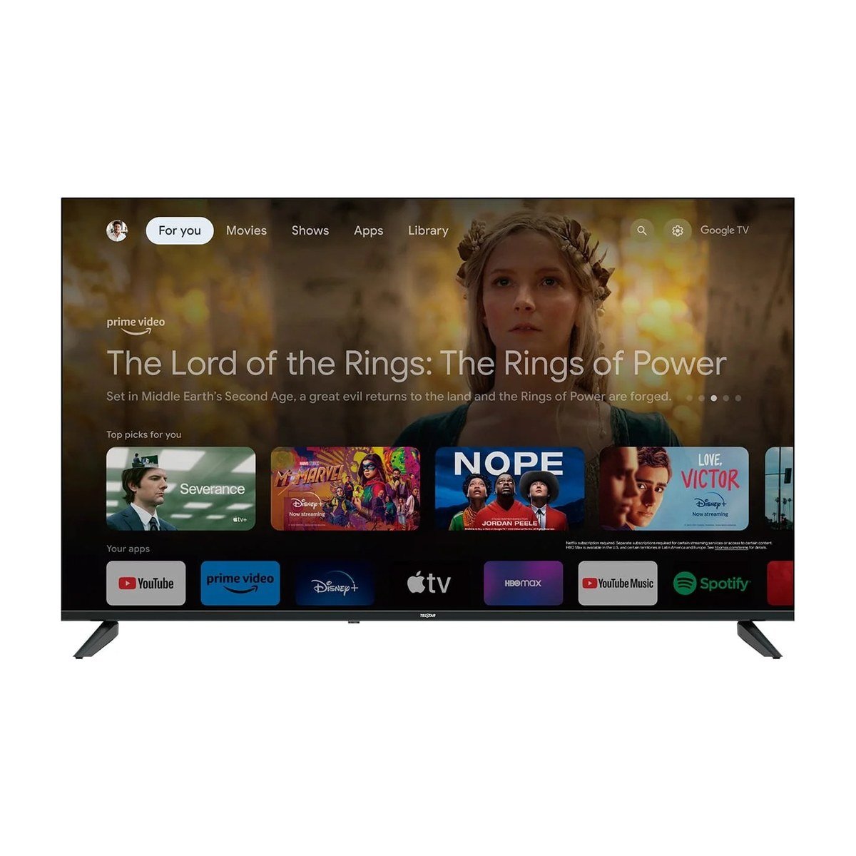 PANTALLA TELSTAR LED SMART UHD 4K – GOOGLE TV – 58″