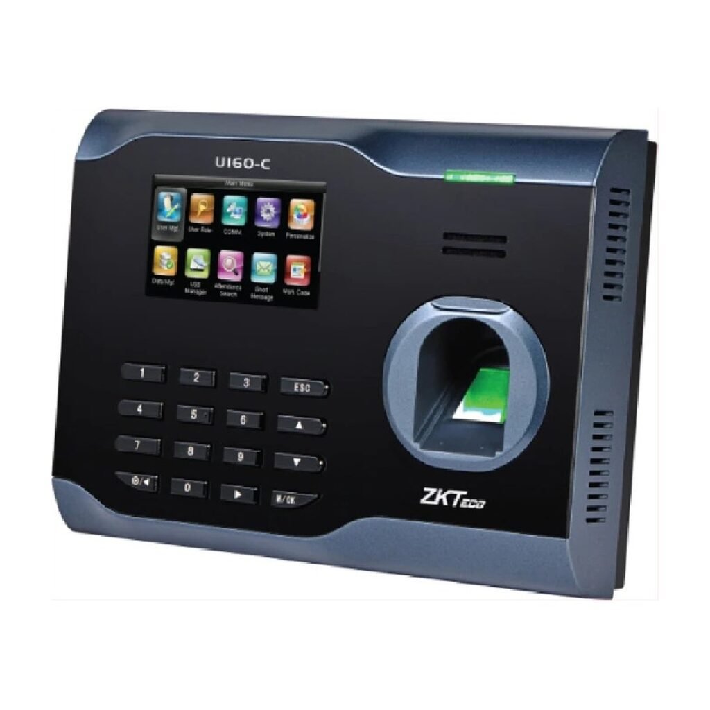 CONTROL DE ACCESO ZKTECO – HUELLAS – TECLADO – U160-C