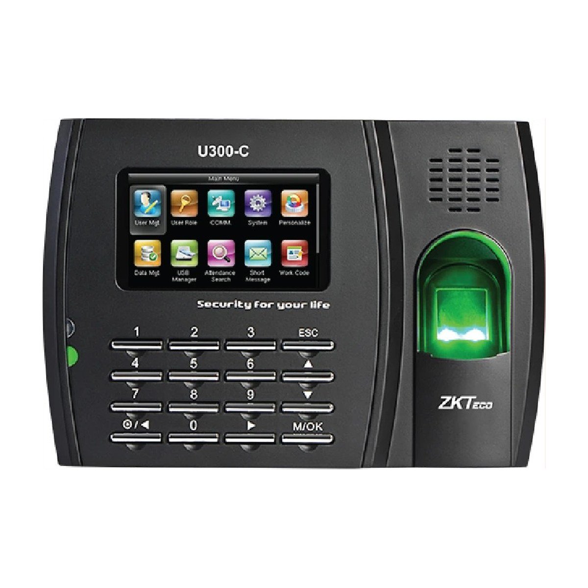 CONTROL DE ACCESO ZKTECO – HUELLAS – TECLADO – U300-C
