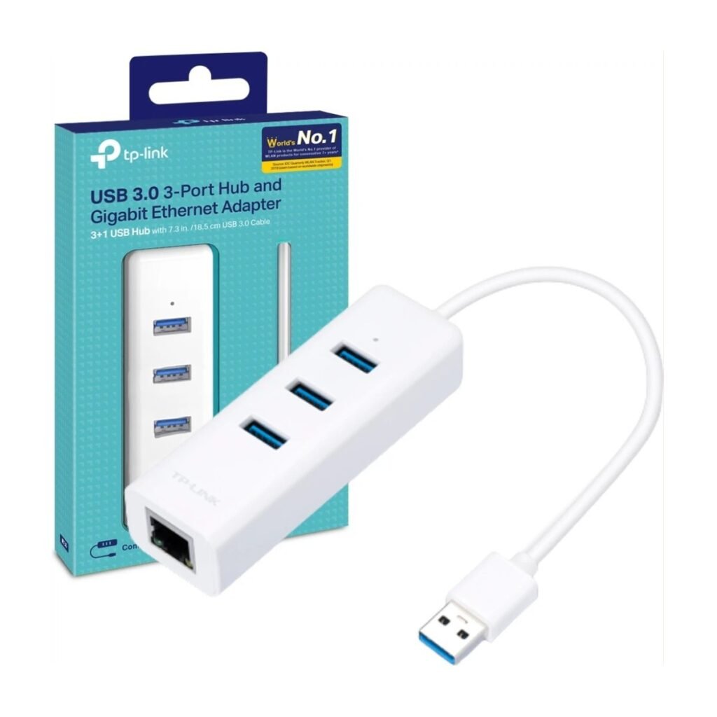 Adaptador TP-Link Hub USB 3.0 – RJ45