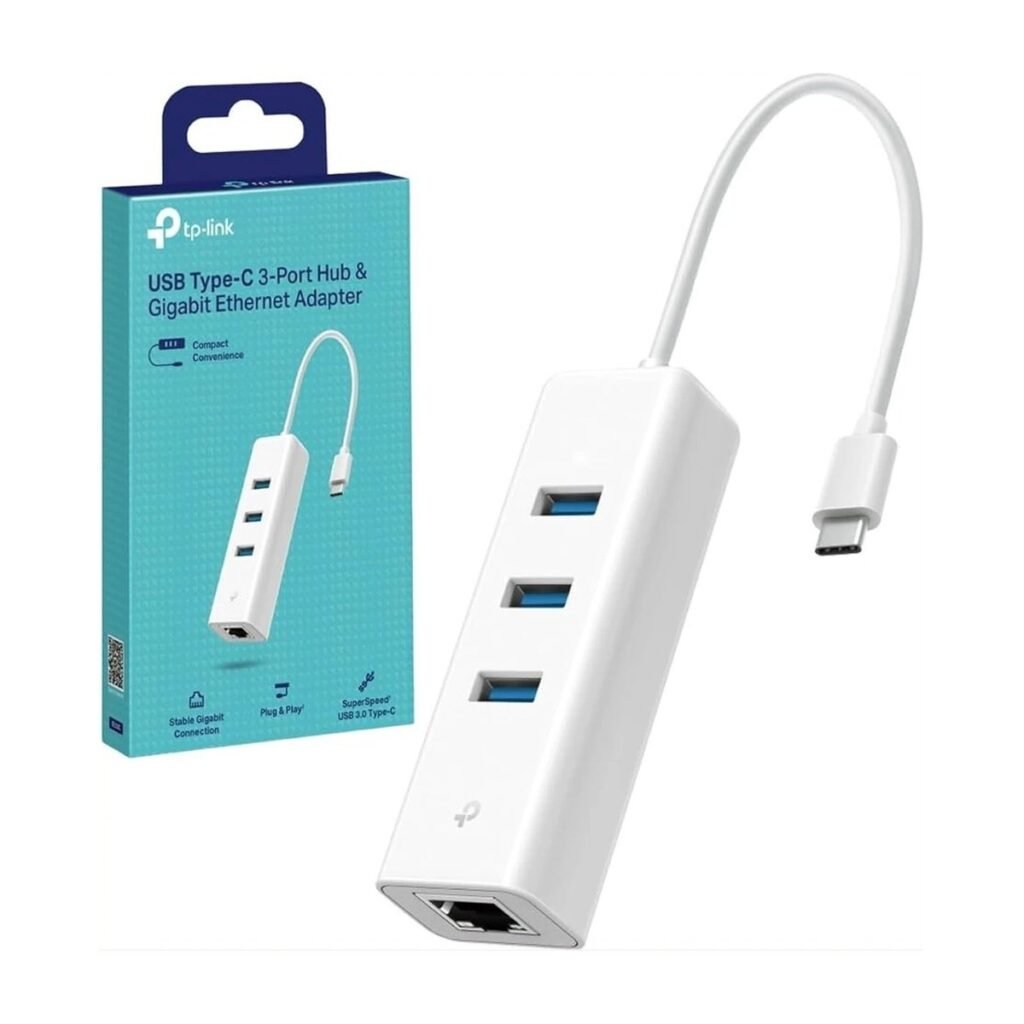 Hub TP-Link – USB-C a USB-A – RJ45
