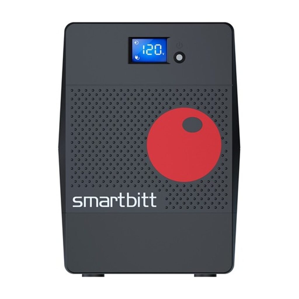 UPS Interactivo, Regulador de Voltaje y Supresor de picos Smartbitt 1000VA SBNB1000LCD