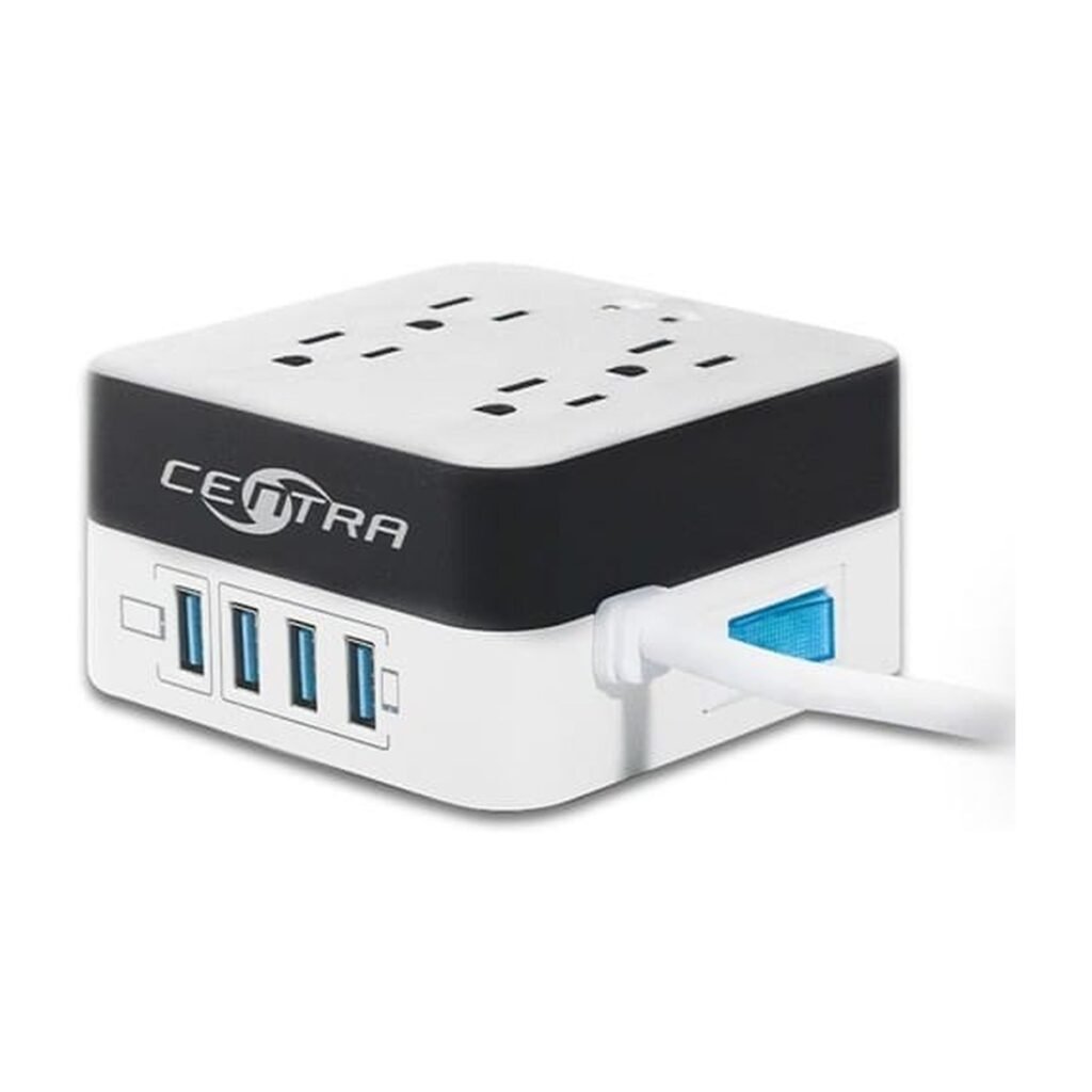 Protector de Voltaje Centra TO GO + Cargador USB