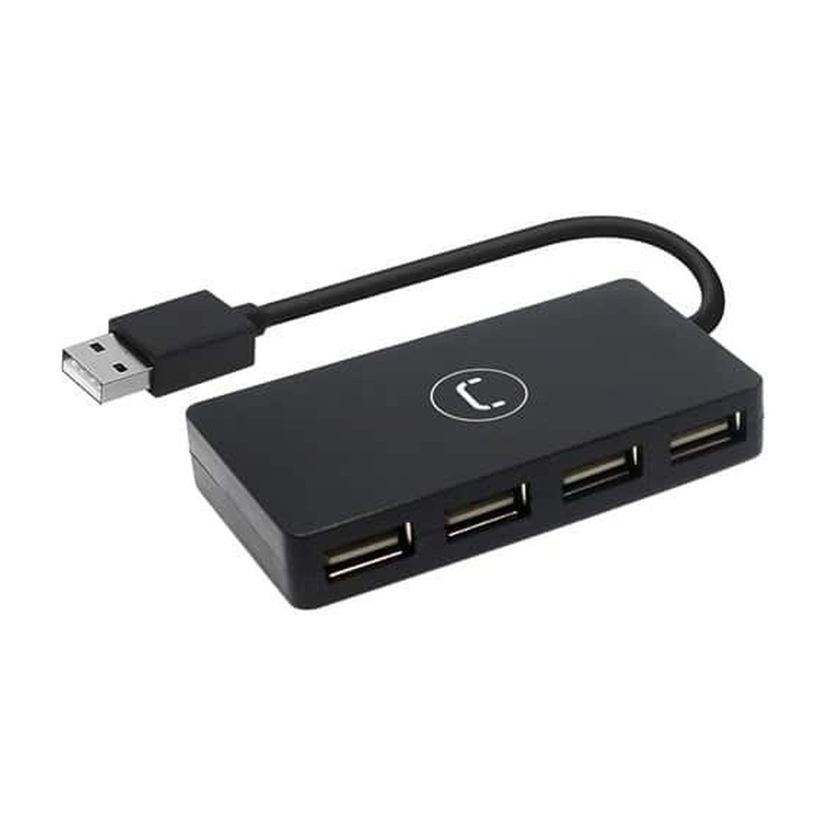 HUB UNNO TEKNO 4 Puertos USB2.0 – HB1008BK