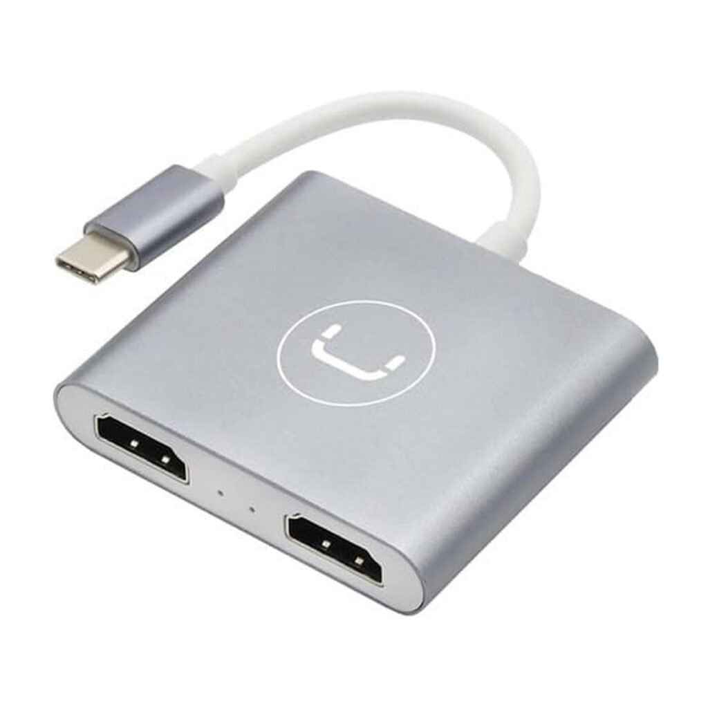 Unno Tekno Hub USB-C a Dual HDMI – HB1103SV