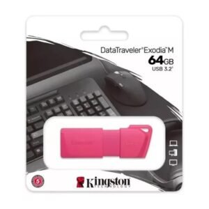 kingston datatraveler exodia 64 GB USB 3.2 Rosado