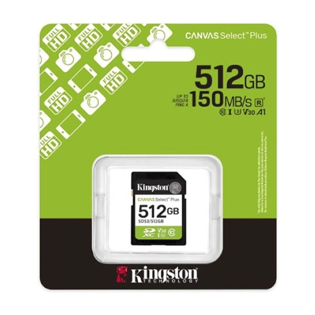 SD Kingston Canvas Select Plus 512 GB – SDS2/512GB