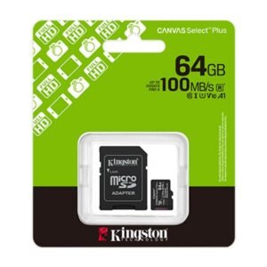 Micro SD Kingston Canvas Select Plus 64GB – SDCS3/64GB