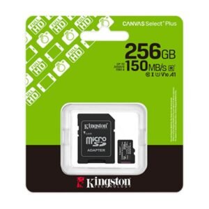 Micro SD Kingston Canvas Select Plus 256GB – SDCS3/256GB