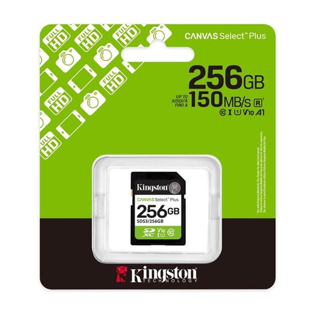 Micro SD Kingston Canvas Select Plus 256GB – SDS3/256GB