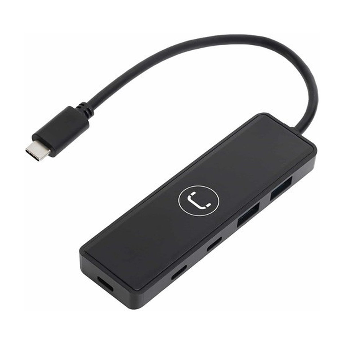 HUB USB UNNO TEKNO USB A & C 4 puertos – HB1012BK