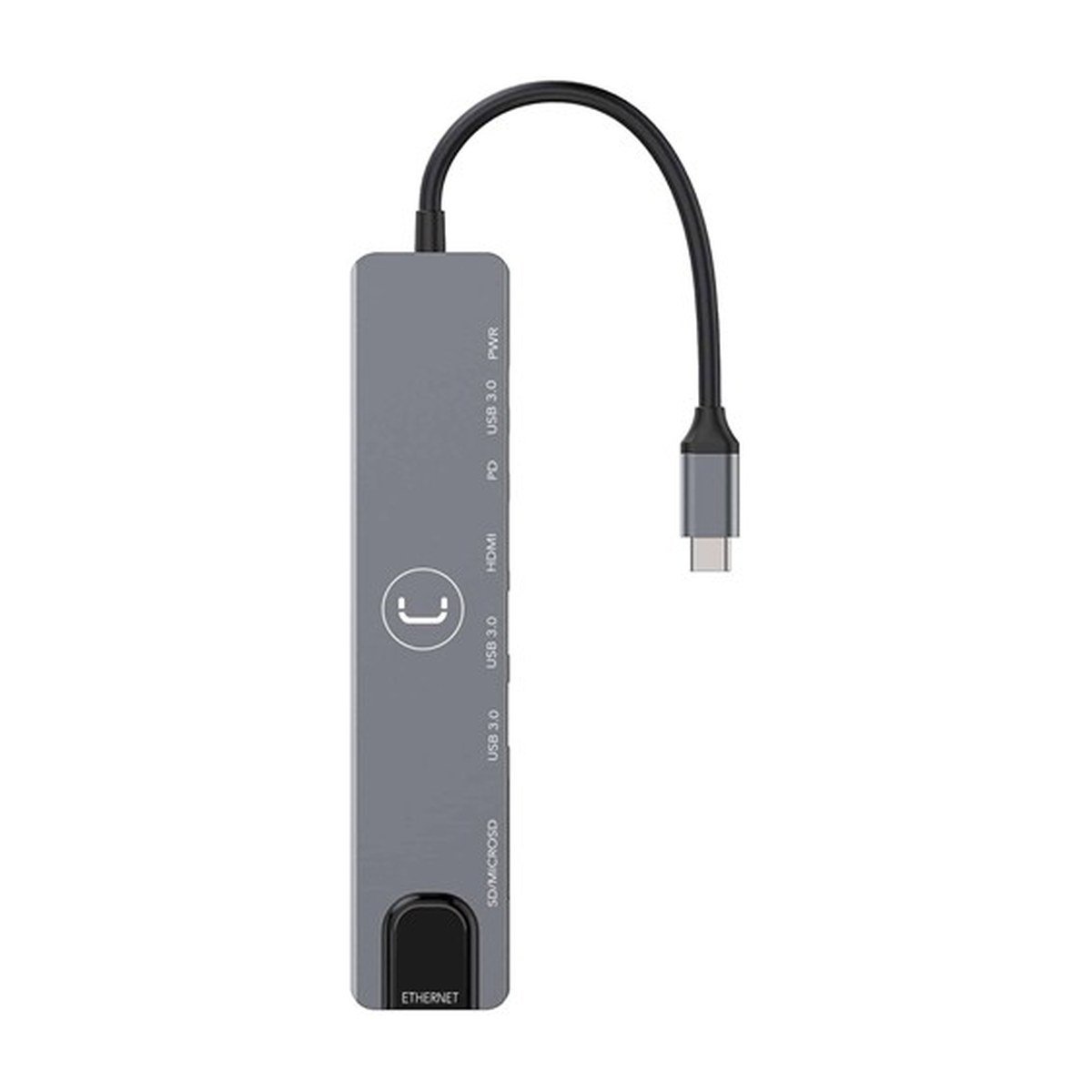Hub UNNO TEKNO – 8 en 1 Tipo C – HB1109GY