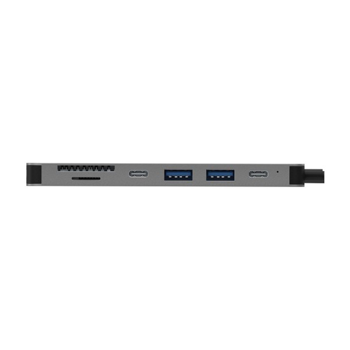 Hub Unno Tekno 7 en 1 – USB C – Gris – HB1107GY