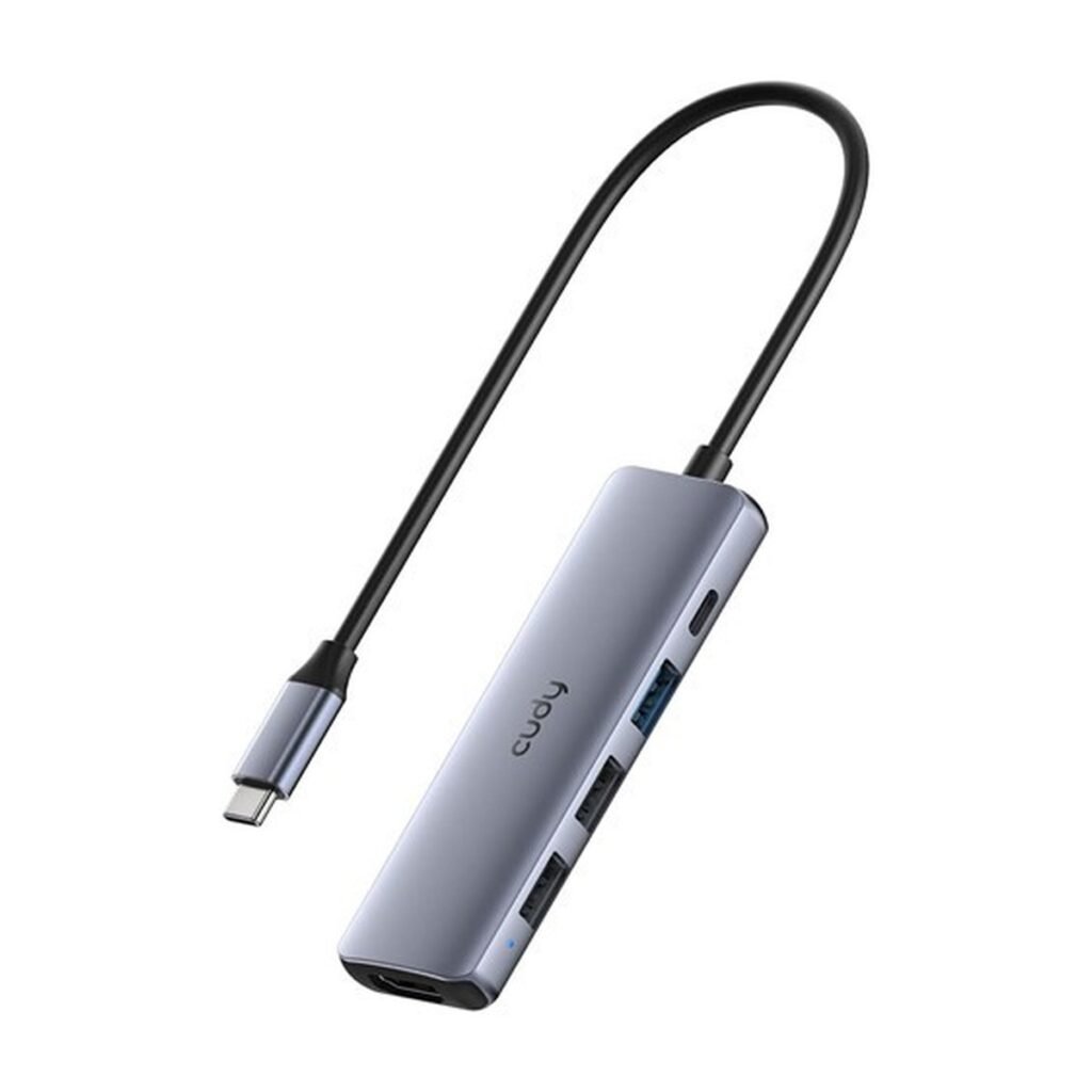 Hub Cudy USB-C – 5 en 1 – UH405