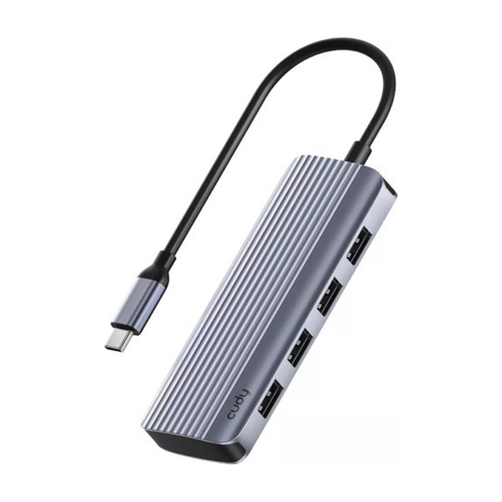 Hub Cudy USB-C – 6 en 1 – UH500