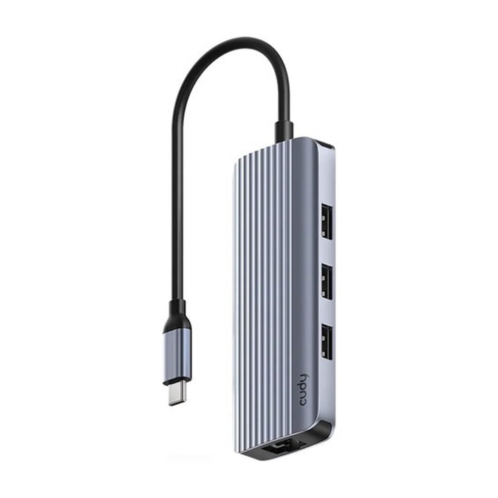 Hub Cudy USB-C – 6 en 1 – UH606