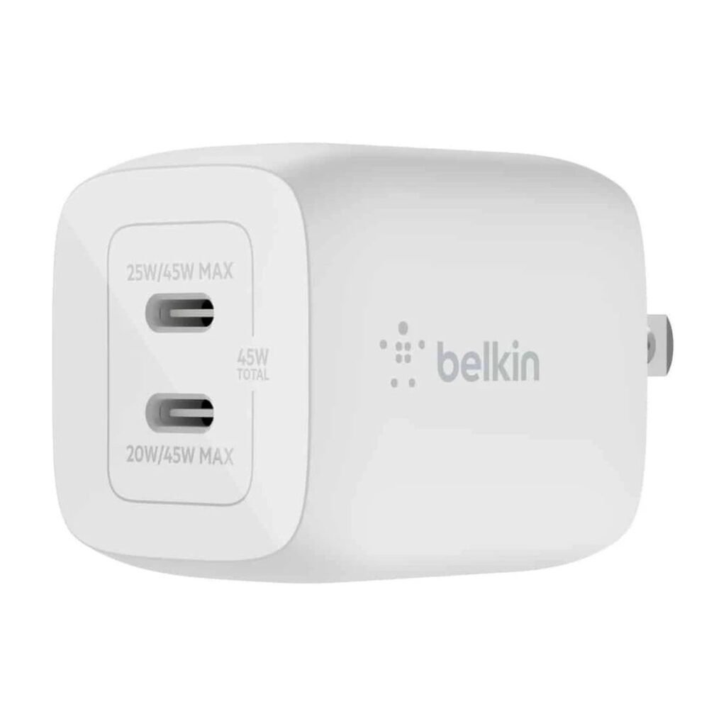 BELKIN BOOSTCHARGE PRO USB-C GAN 45W DUAL