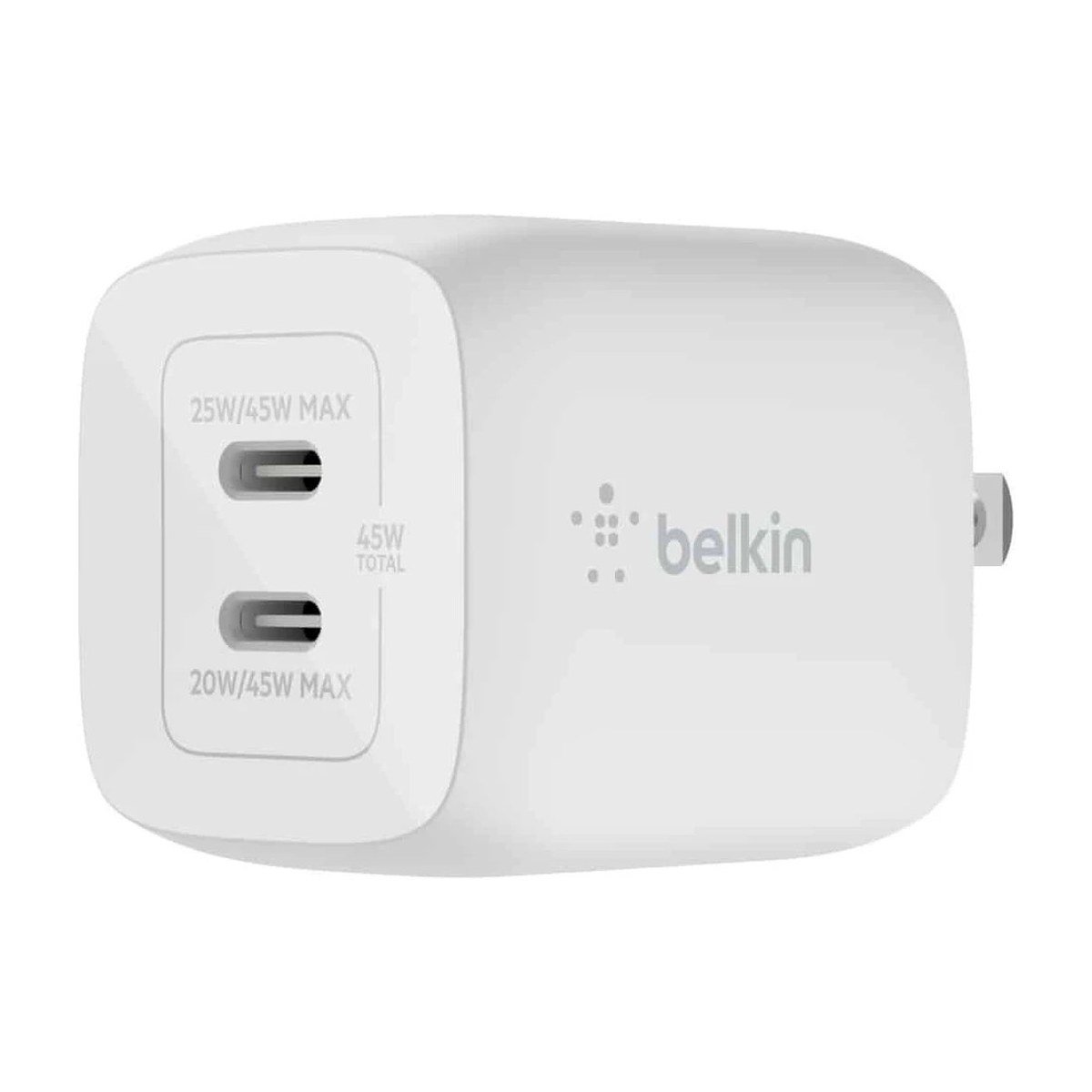 BELKIN BOOSTCHARGE PRO USB-C GAN 45W DUAL