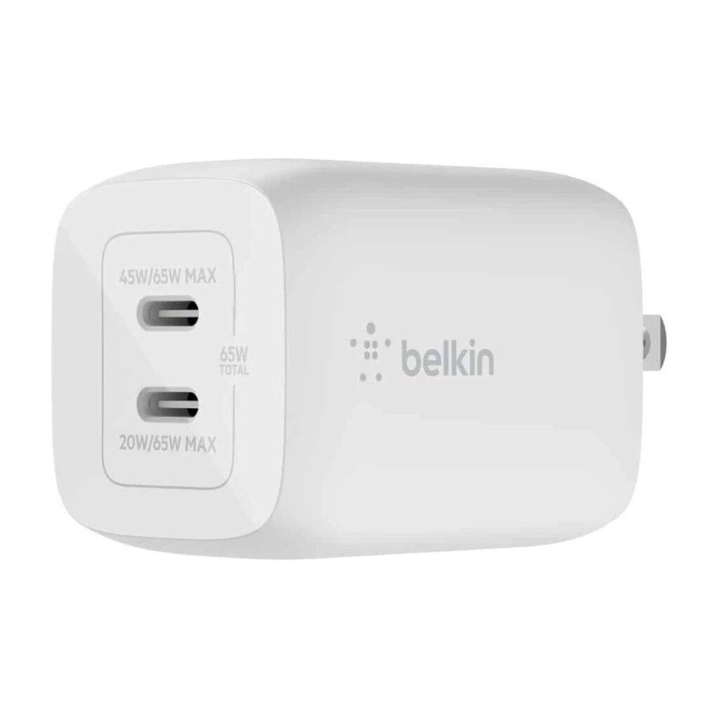 BELKIN BOOSTCHARGE PRO USB-C GAN 65W DUAL